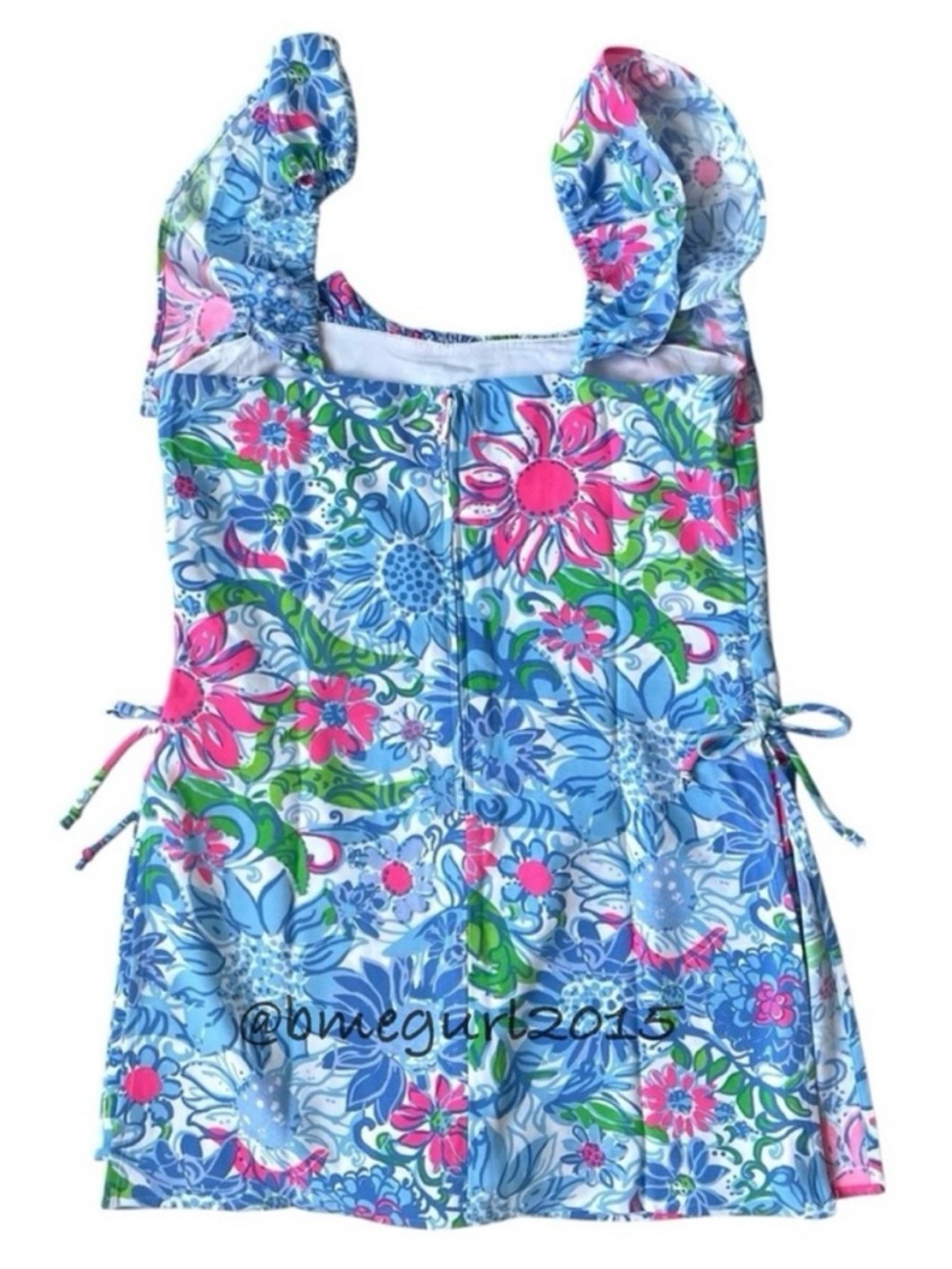 🦄 NWT Lilly Pulitzer Zoya Ruffle Shift Style Romper Sample/Unreleased - Picture 6 of 16